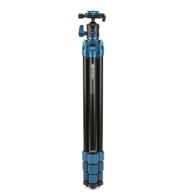 Benro Treppiede Super Slim in Alluminio con Testa a Sfera TSSL18AH0P Benro Treppiede Super Slim in Alluminio con Testa a Sfera TSSL18AH0P